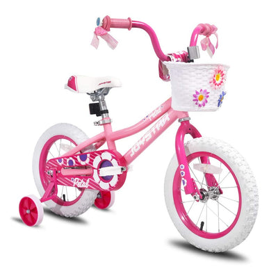Joystar Petal 16 Inch Kids Bike Bicycle Training Wheels, Ages 4 to 7 (For Parts)