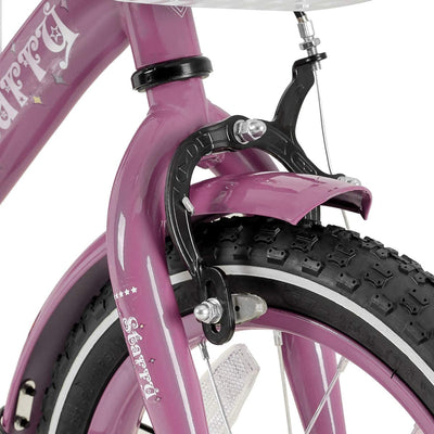 Joystar Starry 14" Kids Bike Ages 3 to 5 w/ Training Wheels, Lavender (Used)