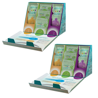 SpaGuard TRIO Spa and Hot Tub 3 Month Pre Measured Water Softening Kit (2 Pack)