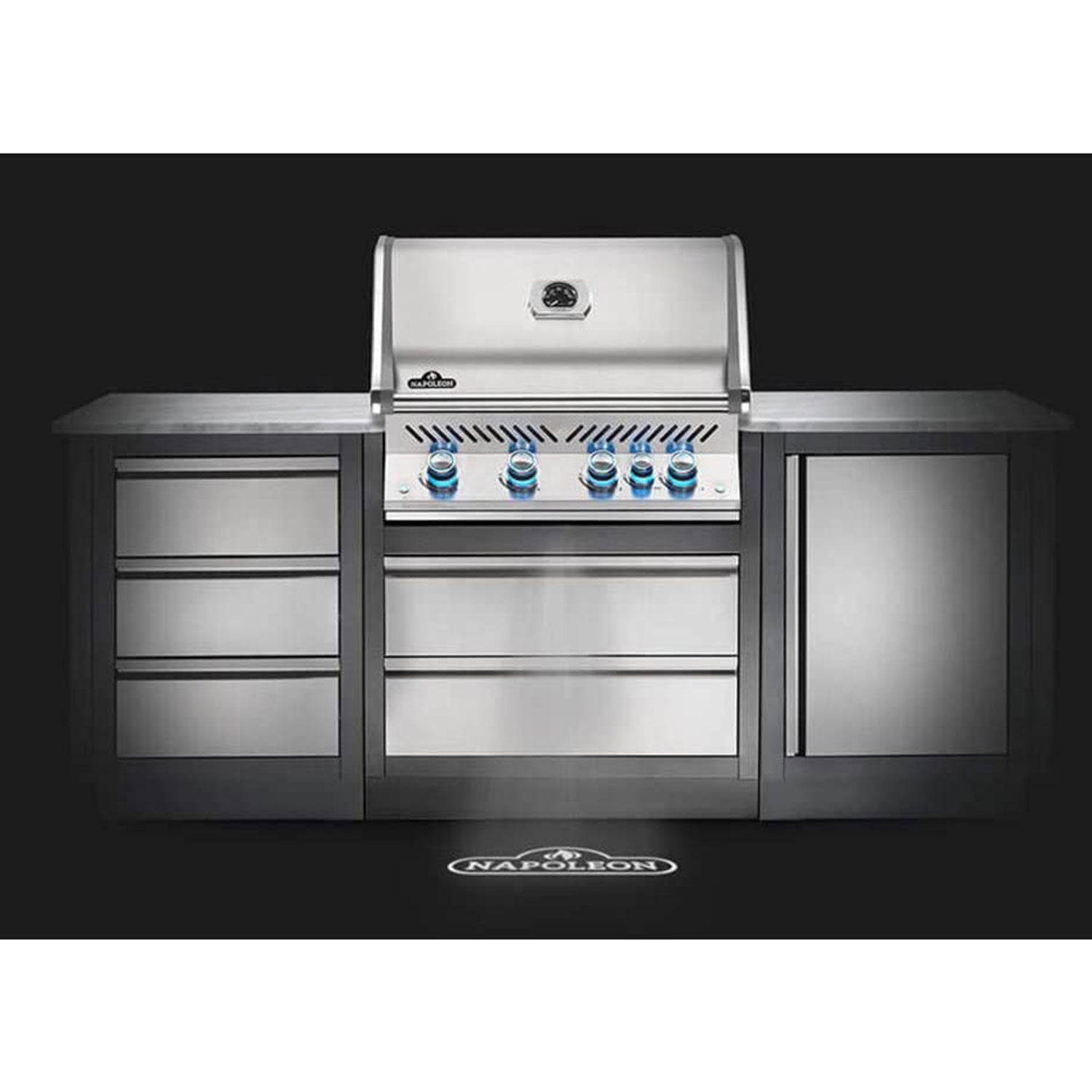 Napoleon BIPRO500RBPSS-3 Built In Prestige PRO 500 RB Gas Grill Head (For Parts)
