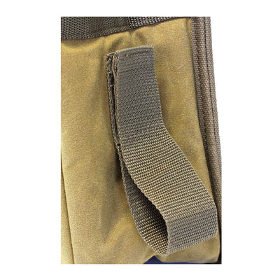 Birchwood Casey Waxed Canvas Convenient Storage Shell Bag and Carry Belt, Tan - VMInnovations