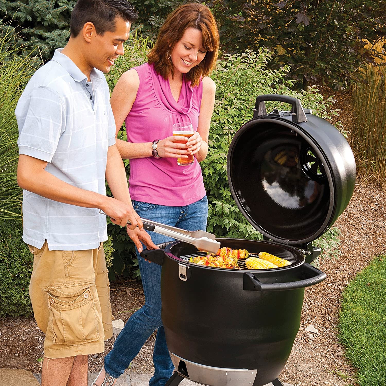Broil King Keg 2000 280 Square Inch Heavy Duty Outdoor Charcoal Grill (Used)