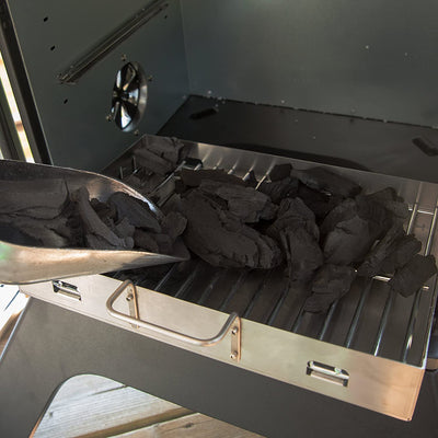 Broil King Heavy Duty Vertical Charcoal Smoker w/ Electronic Ignition (Open Box)