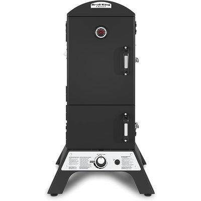 Broil King Smoke Vertical Natural Gas Cabinet Smoker, 14,000 BTU (For Parts)