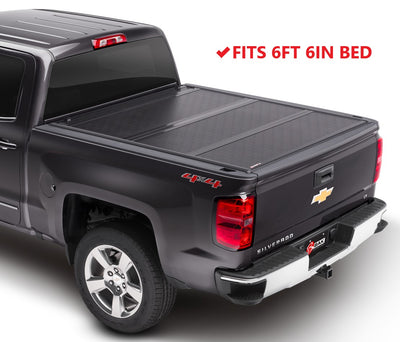 BAK G2 Hard Folding Tonneau Cover 2014-19 Silverado/Sierra 6' 6" Bed (Open Box)