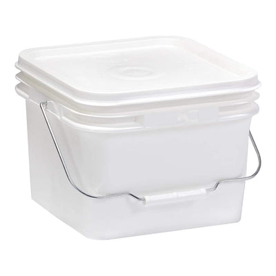 Little Giant BKTFDR2 Plastic Honey Bee Feeding Bucket for Beekeeping, 2 Gallon