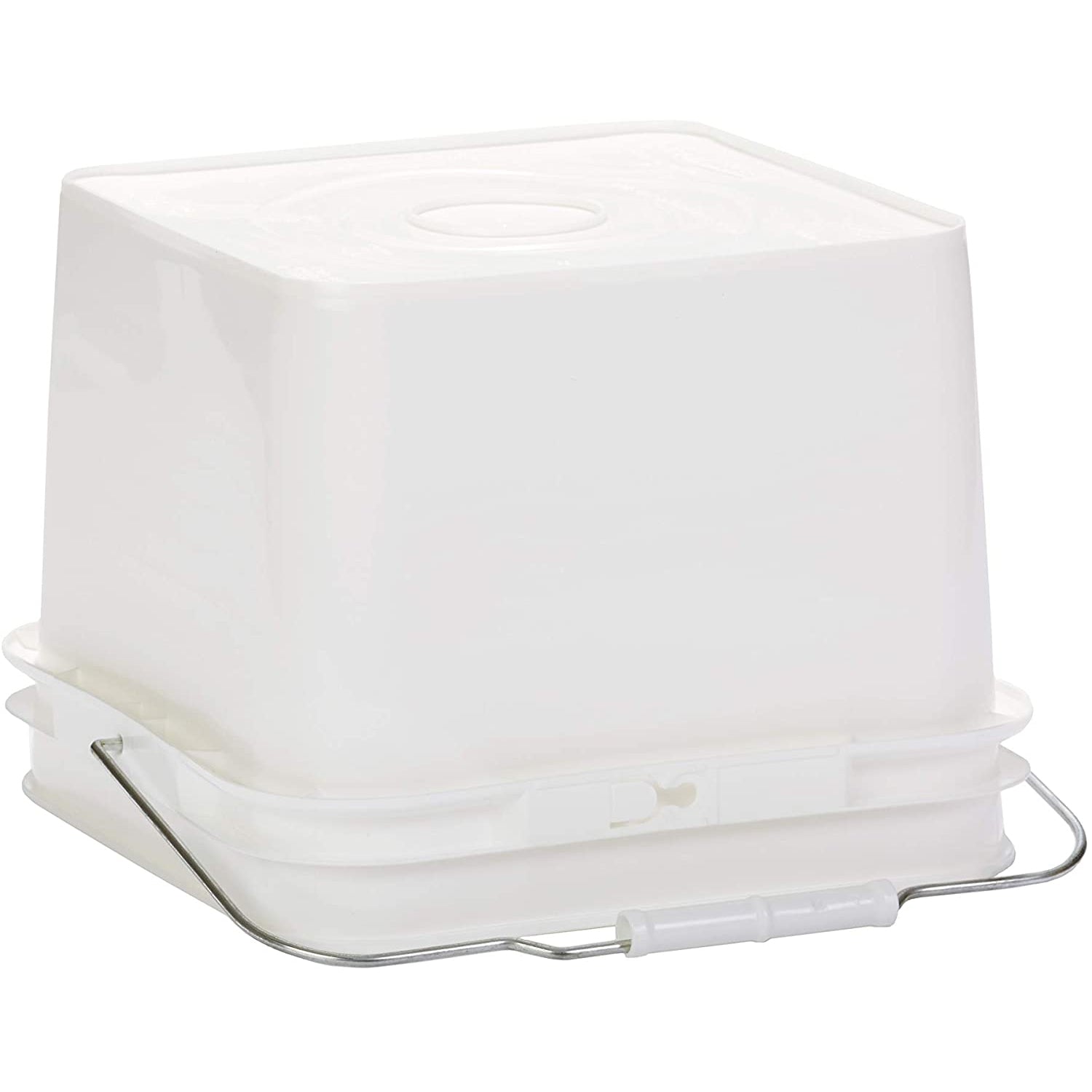 Little Giant BKTFDR2 Plastic Honey Bee Feeding Bucket for Beekeeping, 2 Gallon - VMInnovations