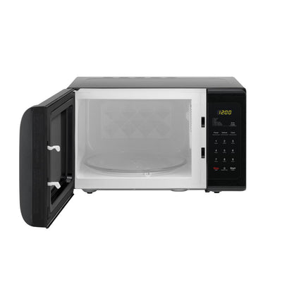 Magic Chef 900 Watt 0.9 Cubic Foot Countertop Microwave Oven, Black (Open Box)