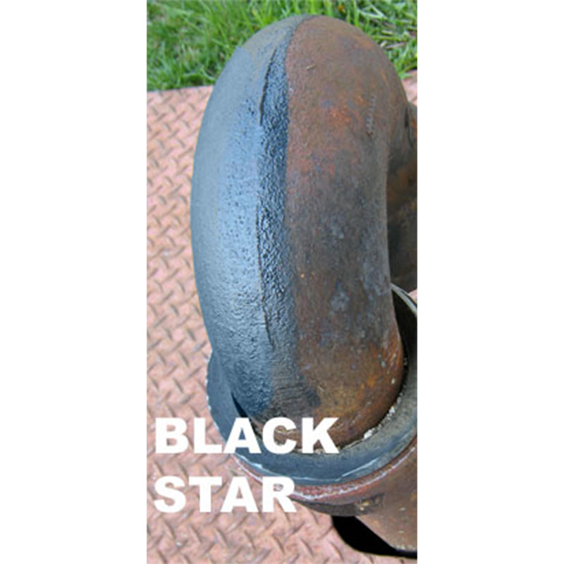 Black Star 1x1 Metal Aerosol Rust Converter Spray for Steel, 13 Oz (12 Pack)