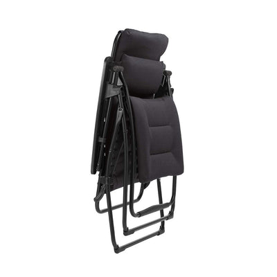 Lafuma Futura XL Air Comfort Series Zero Gravity Lounge Chair, Black (Open Box)