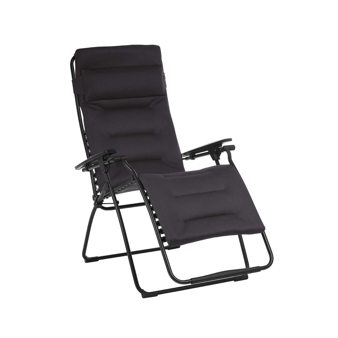 Lafuma Futura XL Air Comfort Series Zero Gravity Lounge Chair, Black (Open Box)