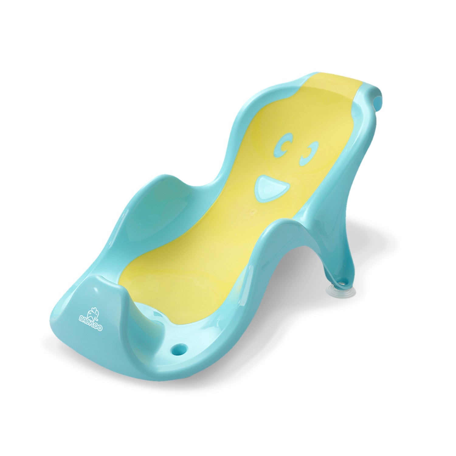 Babyloo Smilee Infant Bathtub Cradle for Standard and Babyloo Bathing Tubs, Blue - VMInnovations
