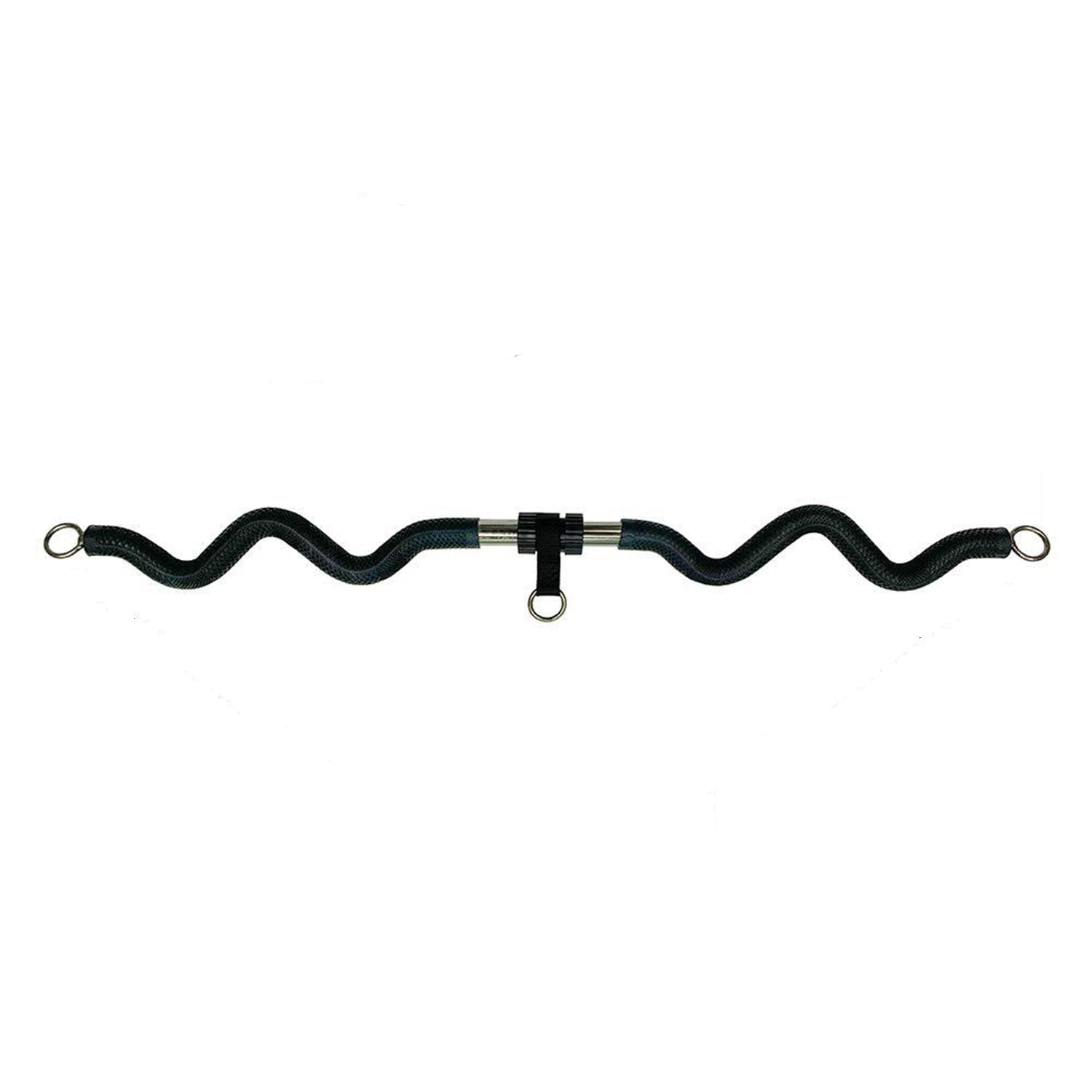 Bodylastics Collapsible Resistance Bands Bar with Rubber Grip and Carrying Bag