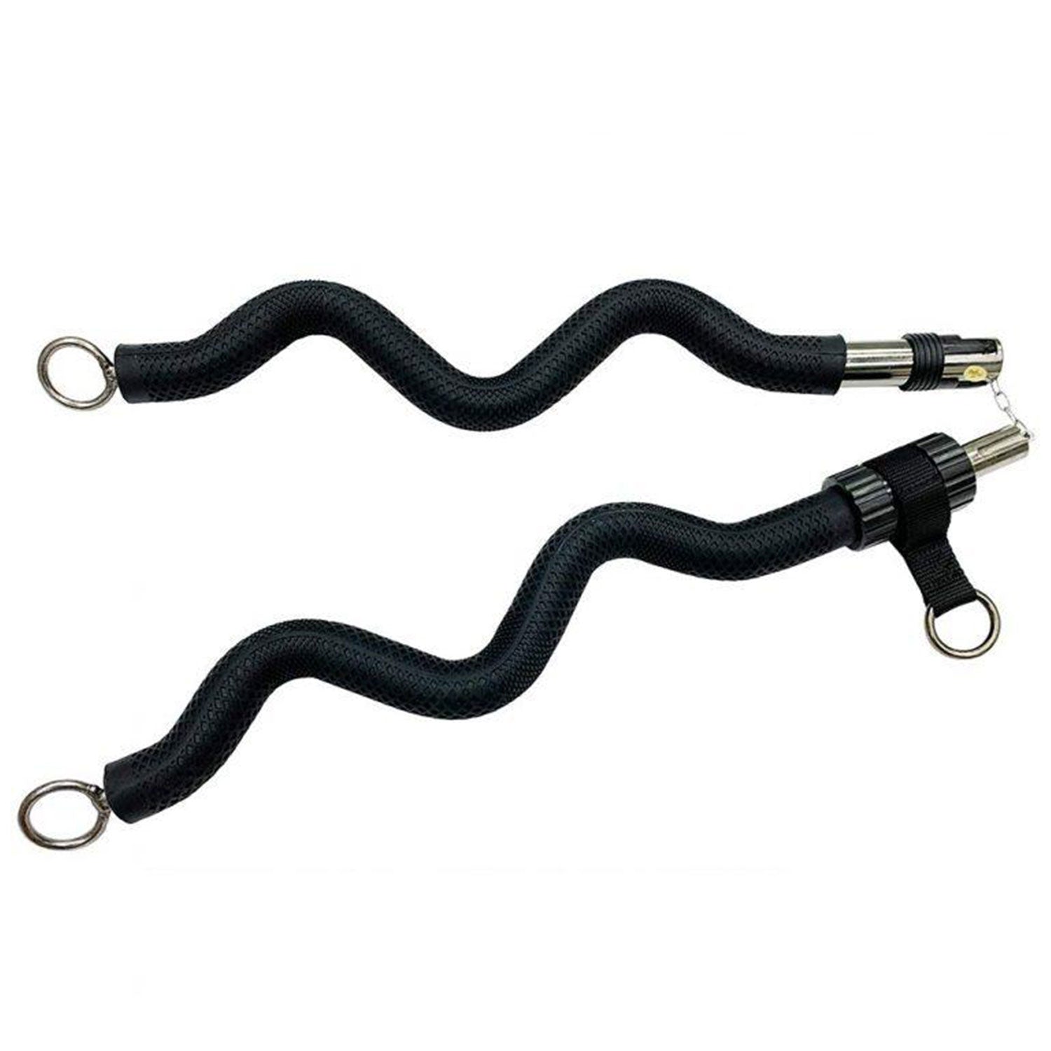 Bodylastics Collapsible Resistance Bands Bar with Rubber Grip and Carrying Bag