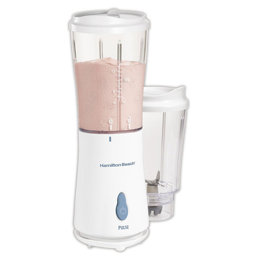 Hamilton Beach Single Serve Compact Blender with The Blender Bible Recipe Guide