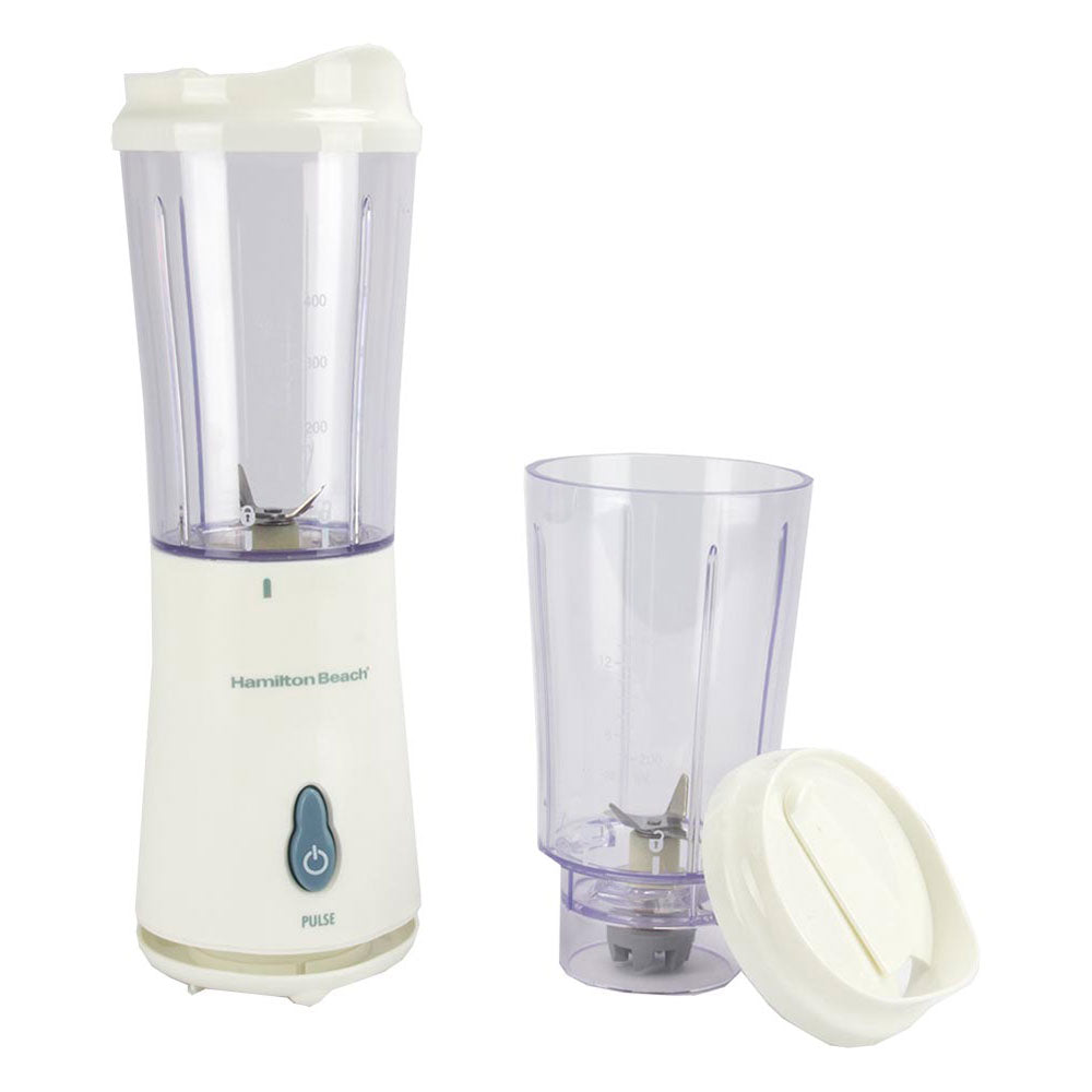 Hamilton Beach Single Serve Compact Blender with The Blender Bible Recipe Guide