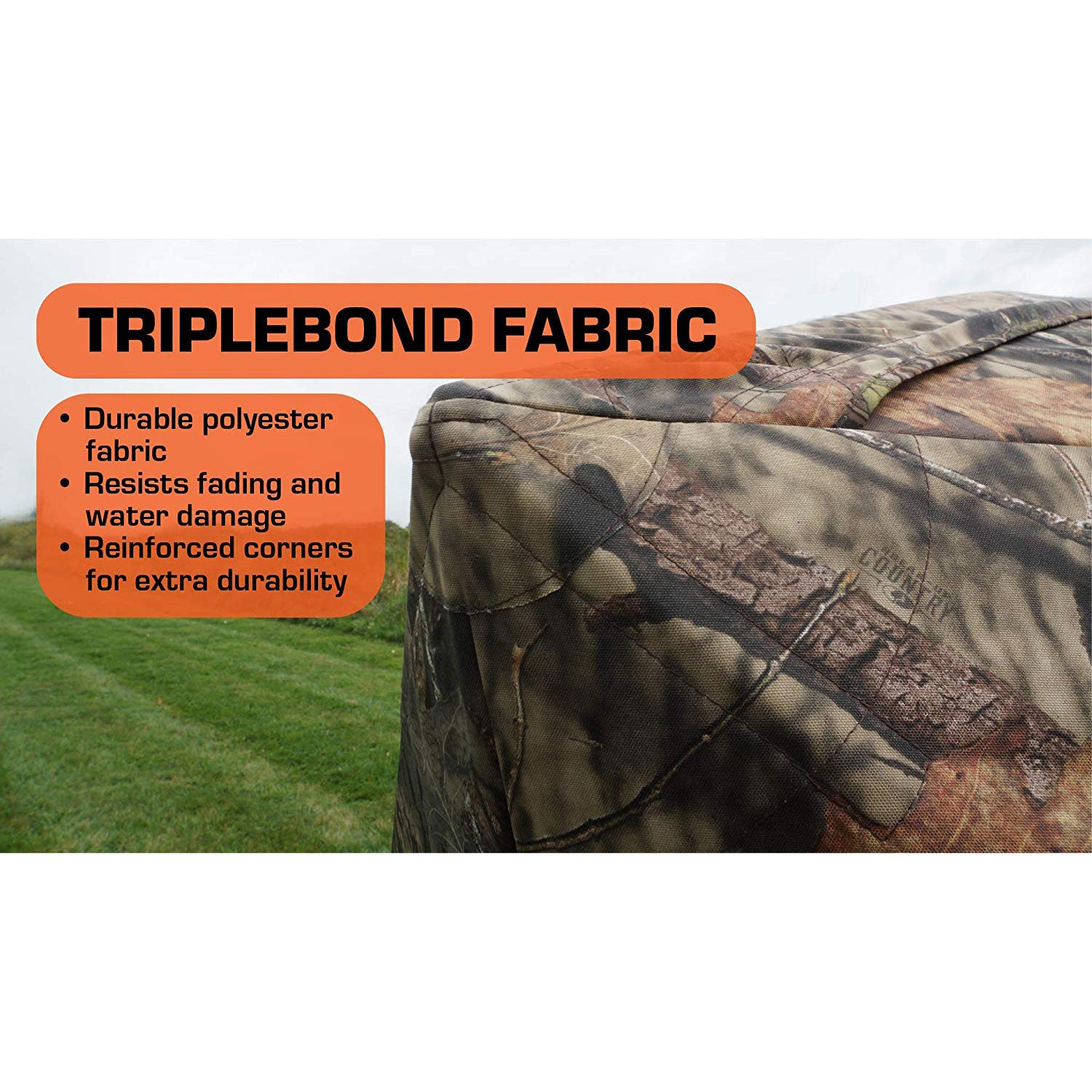 Rhino Blinds Predator Deception Water Repellent 2-Person Hunting Blind(Open Box)