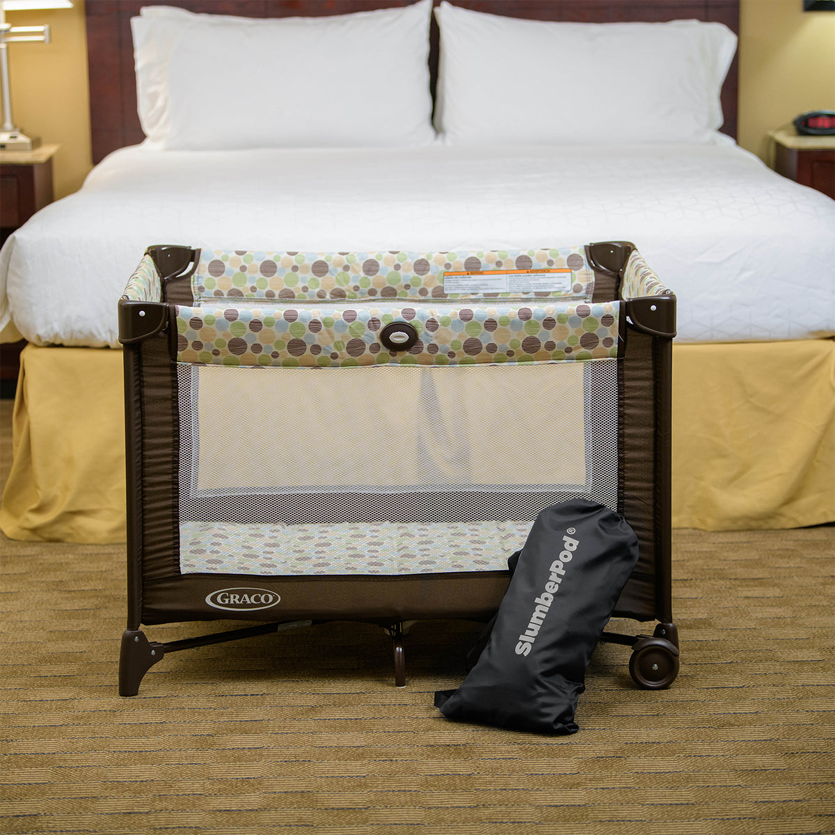 SlumberPod Privacy Canopy Nook Travel Sleep Space with Portable Fan for Toddlers - VMInnovations