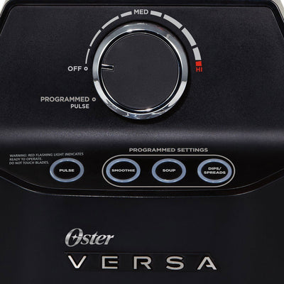 Oster Versa Pro Series 64 Ounce 250 MPH Blender w/ BPA-Free Jar, Red (Open Box)