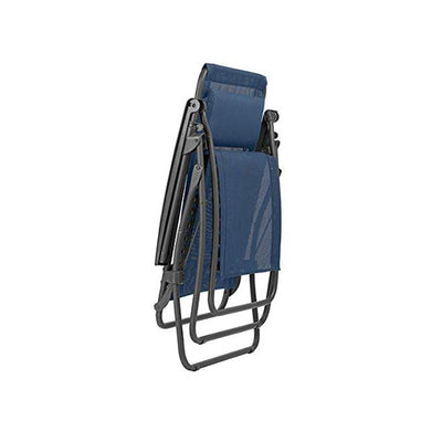 Lafuma R-Clip Batyline Iso Zero Gravity Outdoor Lounge Recliner Ocean (Used) - VMInnovations