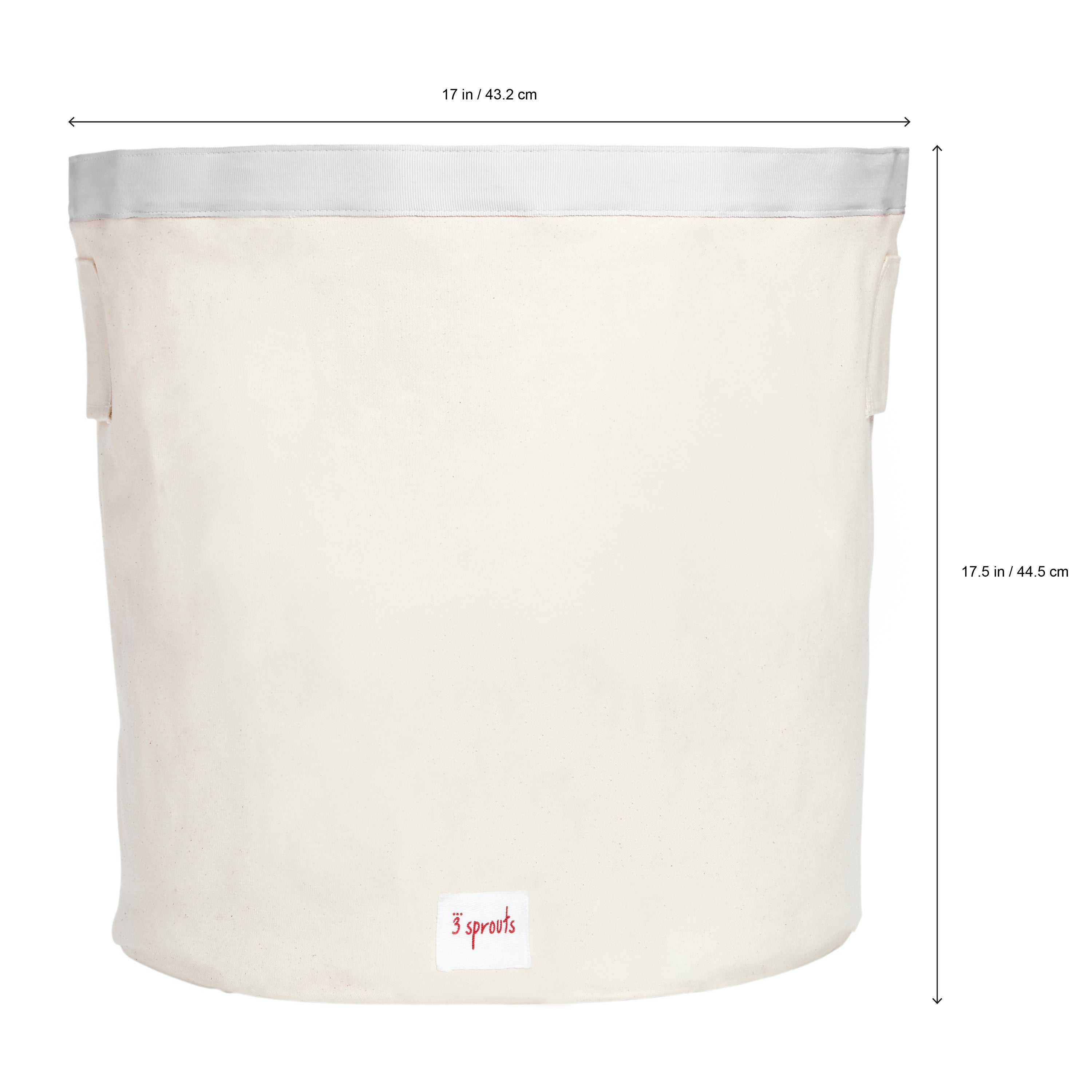 3 Sprouts Baby and Toddlers Canvas Storage Basket for Laundry and Toys (Used)