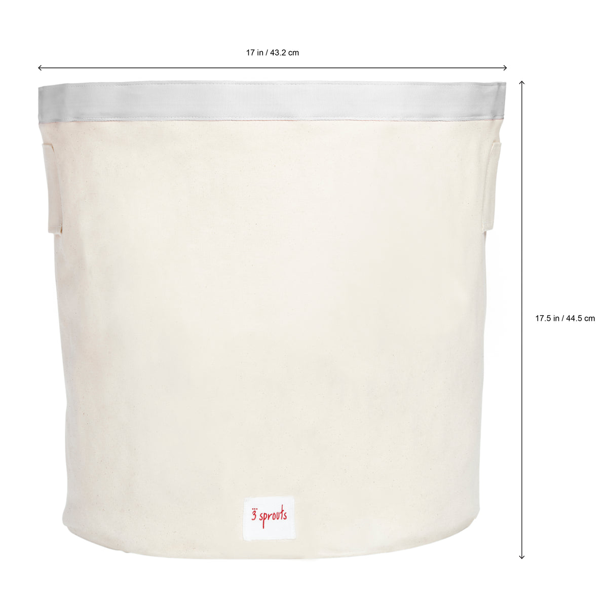 3 Sprouts Toddlers Canvas Storage Baskets for Laundry and Toys, Bulldog and Cat