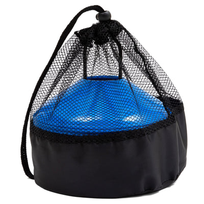 Training Equipment Soft Plastic Disc Cone Set with Mesh Carrying Bag (Open Box)