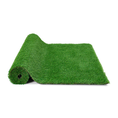 Bliss Artificial Grass Rug, Indoor/Outdoor Mat, Easy Clean Drainage - (Used)