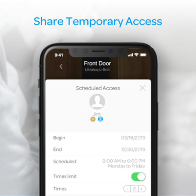 U-Tec U-Bolt-SN 5 in 1 Bluetooth Enabled Keypad Smart Home Deadbolt Lock - VMInnovations