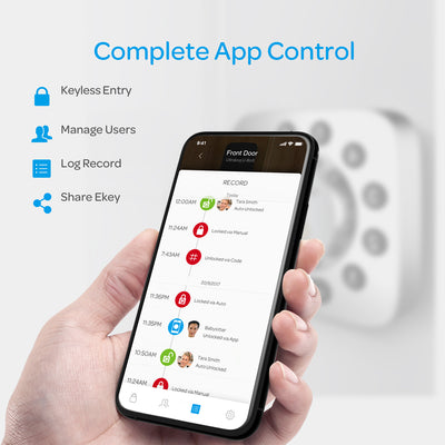 U-Tec U-Bolt-SN 5 in 1 Bluetooth Enabled Keypad Smart Home Deadbolt Lock - VMInnovations
