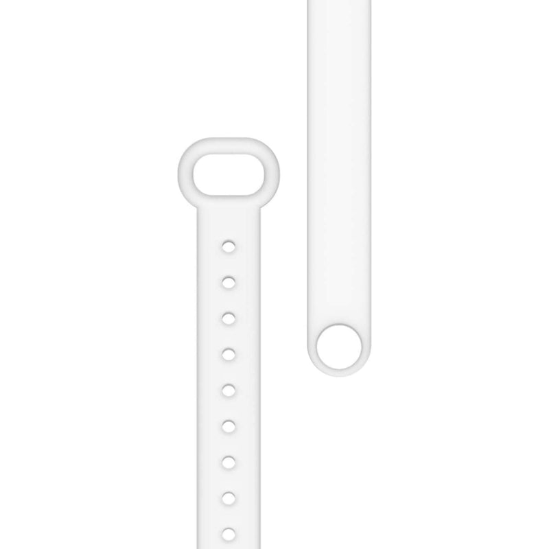BOND TOUCH Adjustable TPU Wristband Vibrating Silicone Bracelet, Ghost White