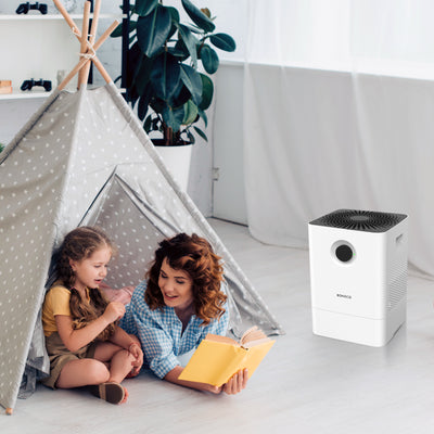 W200 2 In 1 Whisper Quiet Humidifier Air Washer w/ Auto Shut Off (Open Box) - VMInnovations