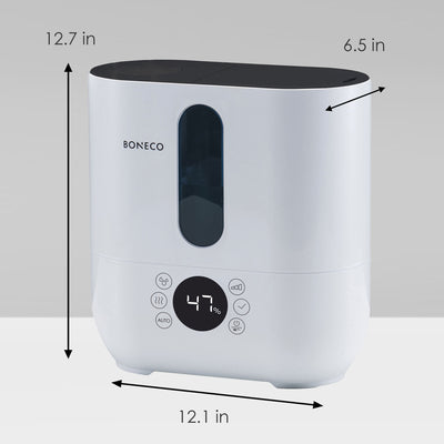 Boneco Top Fill Ultrasonic Humidifier w/ Warm/Cool Mist & LED Display(For Parts) - VMInnovations