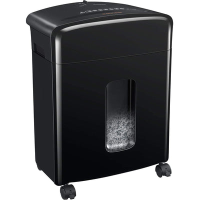 Bonsaii C220-A Portable 12 Sheet Cross Cut Paper, Card, and Disc Shredder Bin