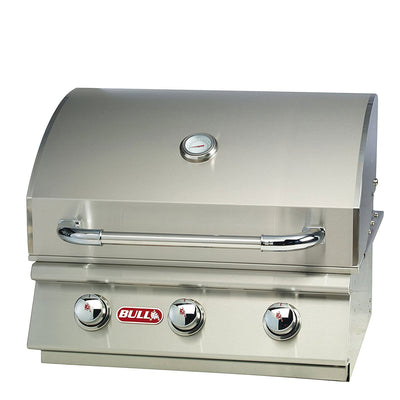 Bull Steer 3 Burner 24'' Stainless Steel Gas BBQ Grill Head, Propane (Open Box)