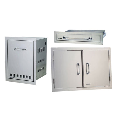 Bull Outdoor Products Stainless Steel Outdoor Grill Propane Accessory Package