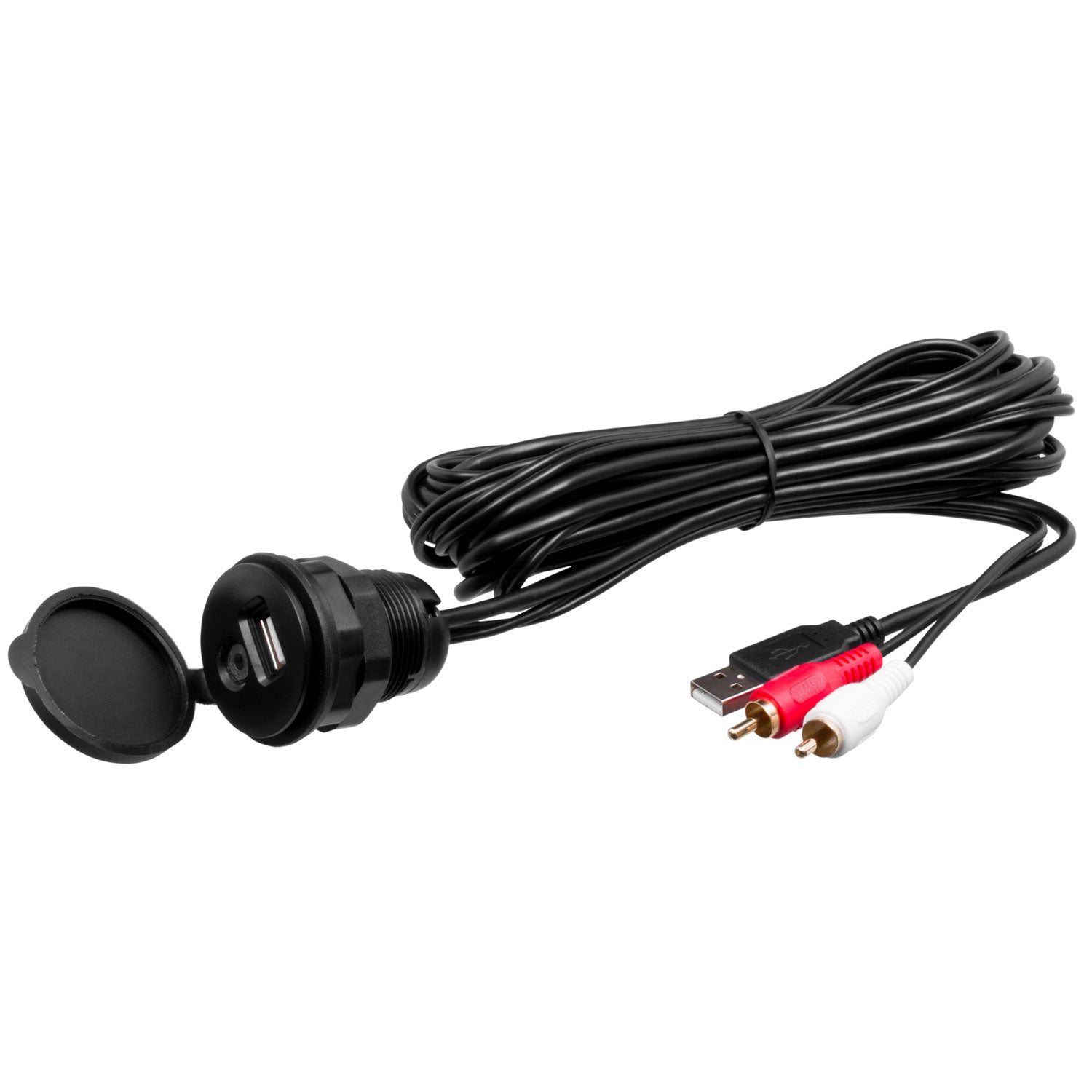 Boss Marine Audio Amplifier & Speakers Bundle With KIT2 Installation Wiring Kit - VMInnovations