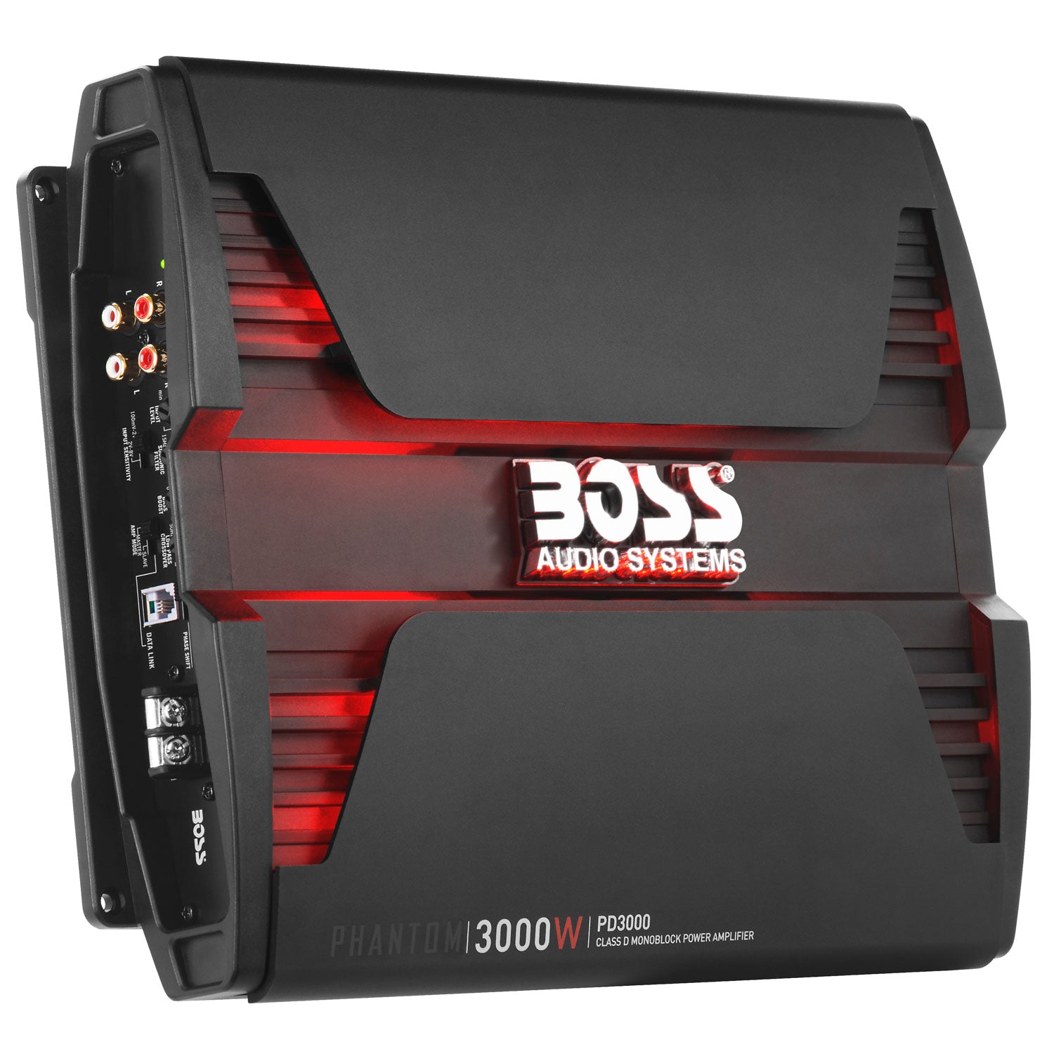 BOSS Audio PD3000 Phantom Monoblock 3000W Class D MOSFET Car Audio Amplifier Amp