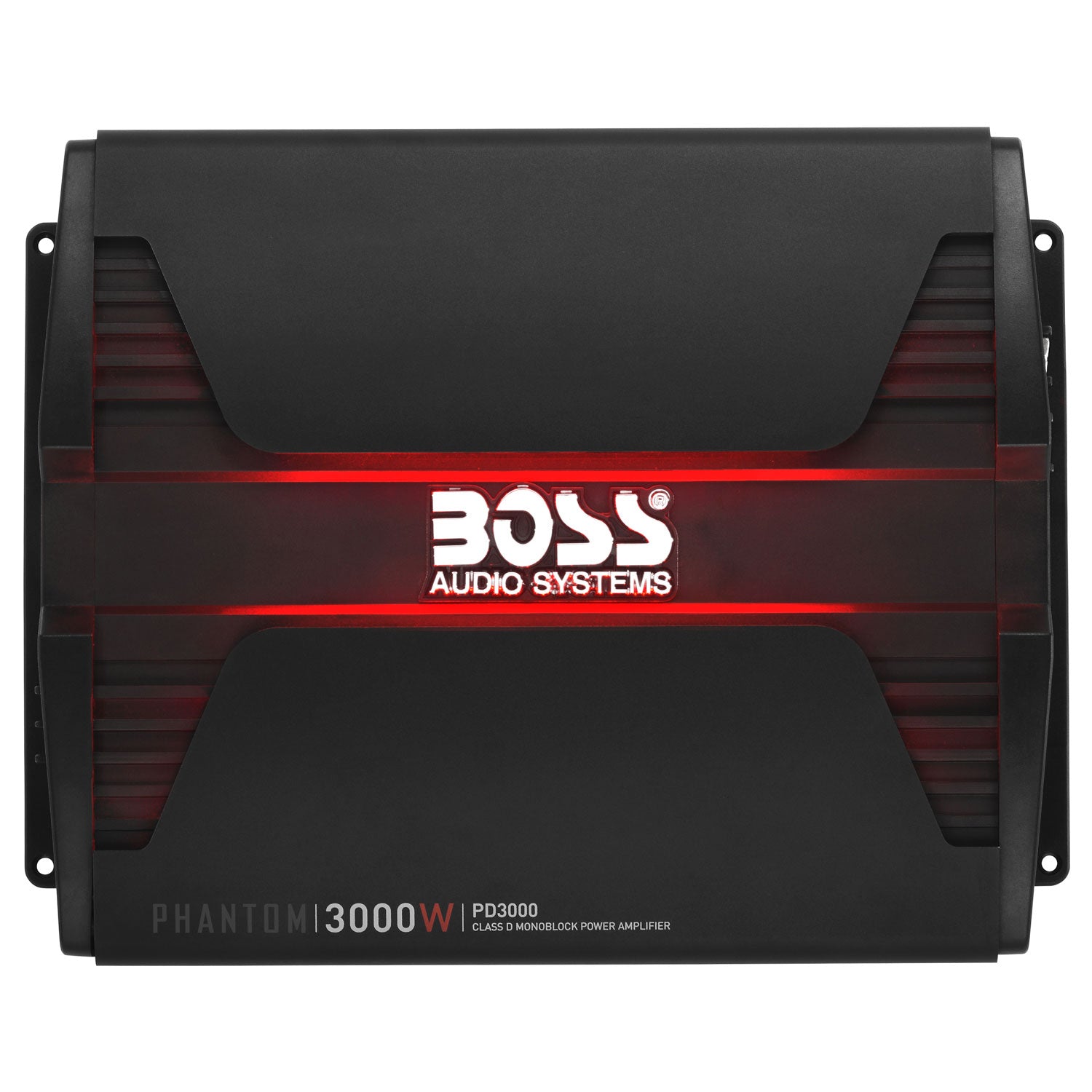 BOSS Audio PD3000 Phantom Monoblock 3000W Class D MOSFET Car Audio Amplifier Amp