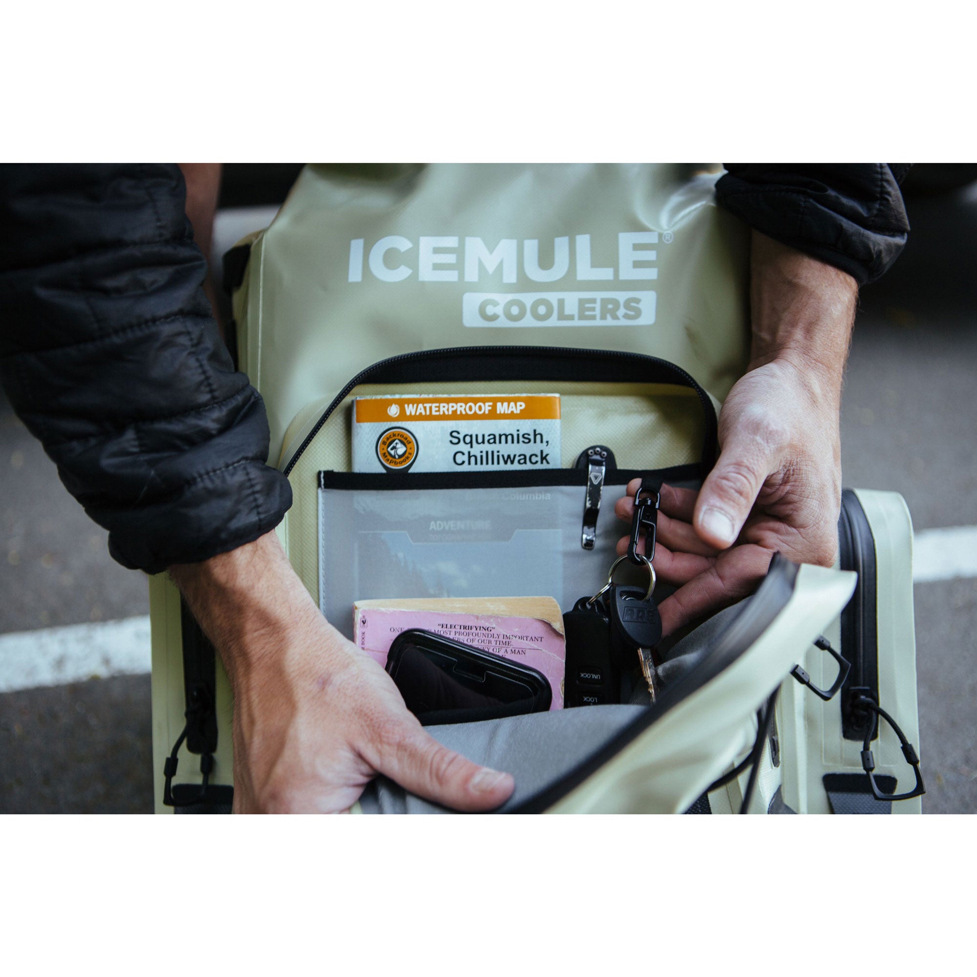 IceMule Boss 30 L 24 Can Outdoor Insulated Waterproof Backpack Cooler(For Parts)