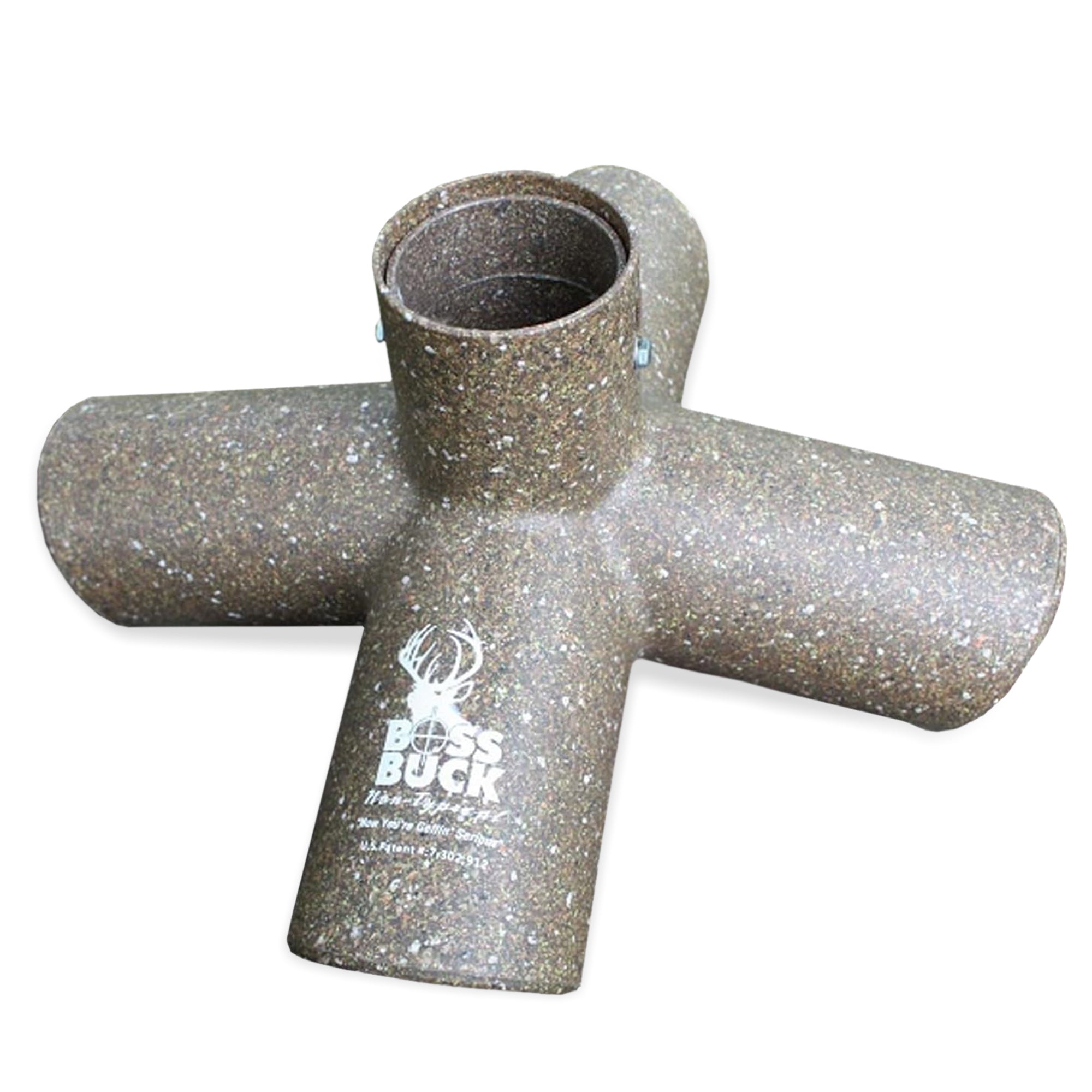 Boss Buck BB-1.8 Hunting Game Deer Food Feeder with 4 8-Inch Feed Ports (2 Pack) - VMInnovations