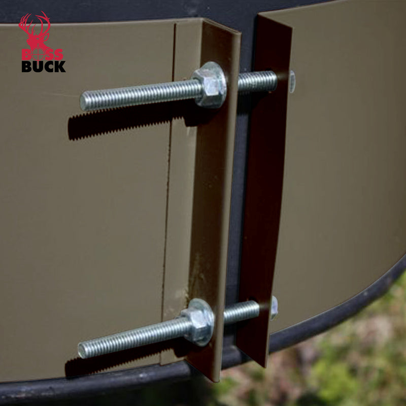 Boss Buck DIY 55 Gal Barrel Tripod Deer Feeder 20" Leg Stand Band (Open Box)