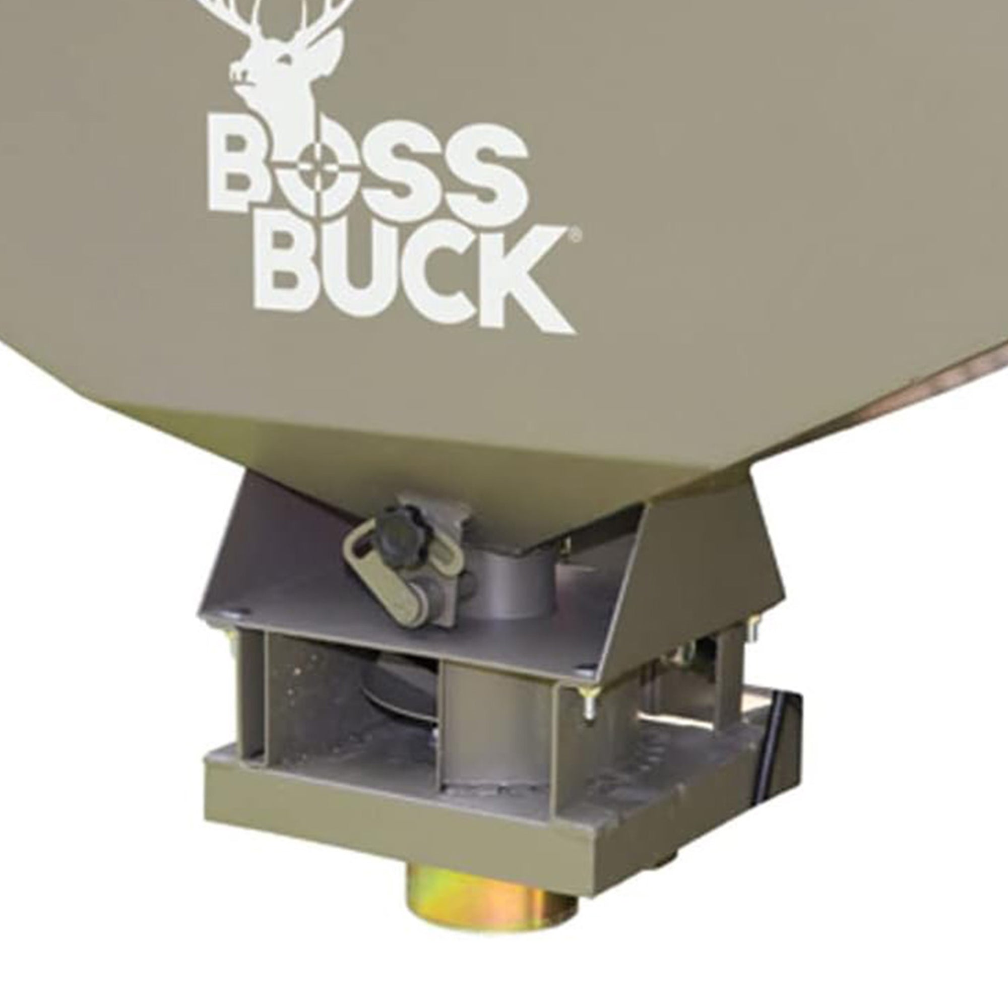 Boss Buck 80-Pound Capacity Non-Typical ATV Feed Spreader and Seeder (Used)