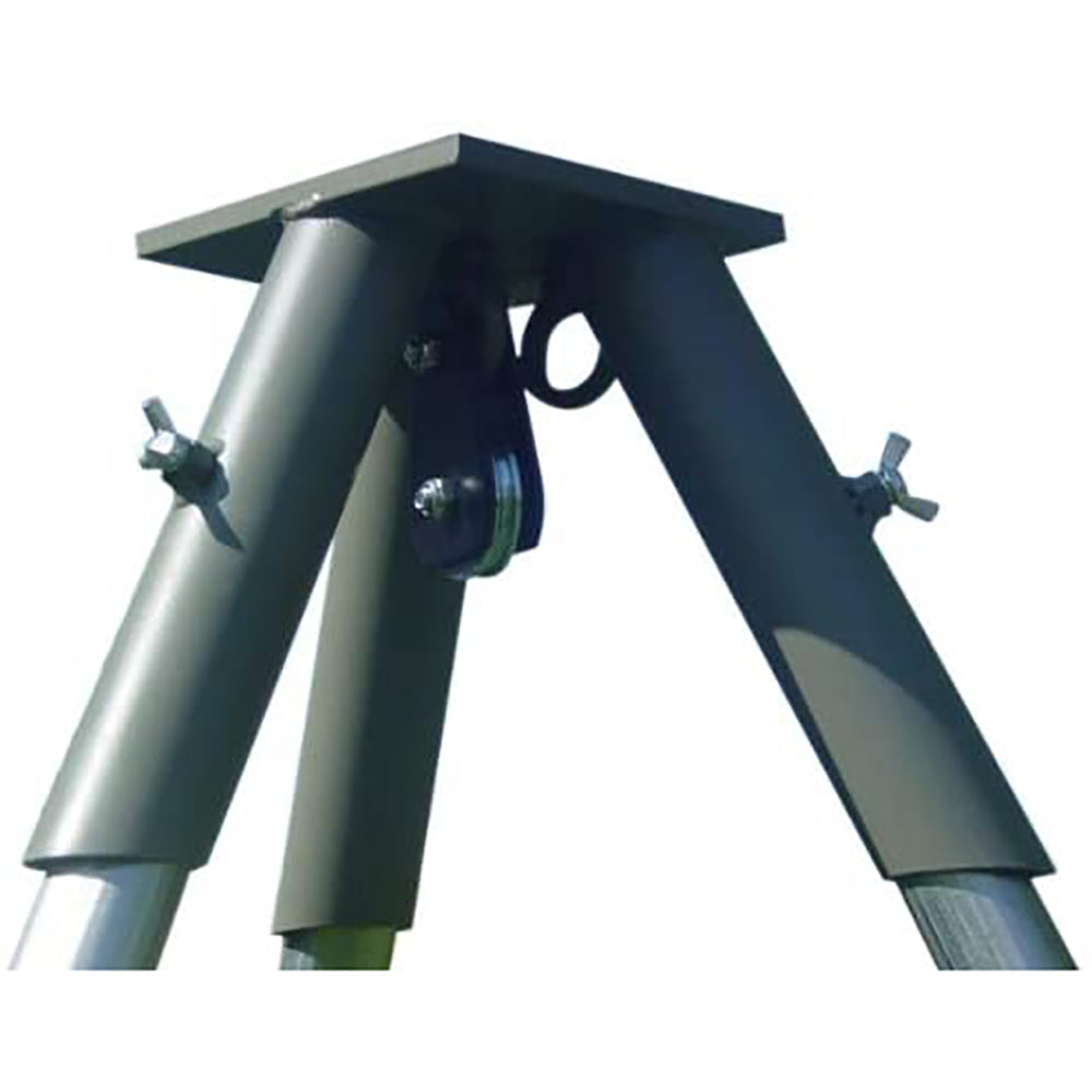 Boss Buck Heavy Duty Steel Tripod Header with 1000 Pound Pulley System (Used) - VMInnovations