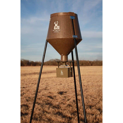 Boss Buck Hunting Large Automatic Wildlife Deer Feeder 200lb Capacity (Used) - VMInnovations