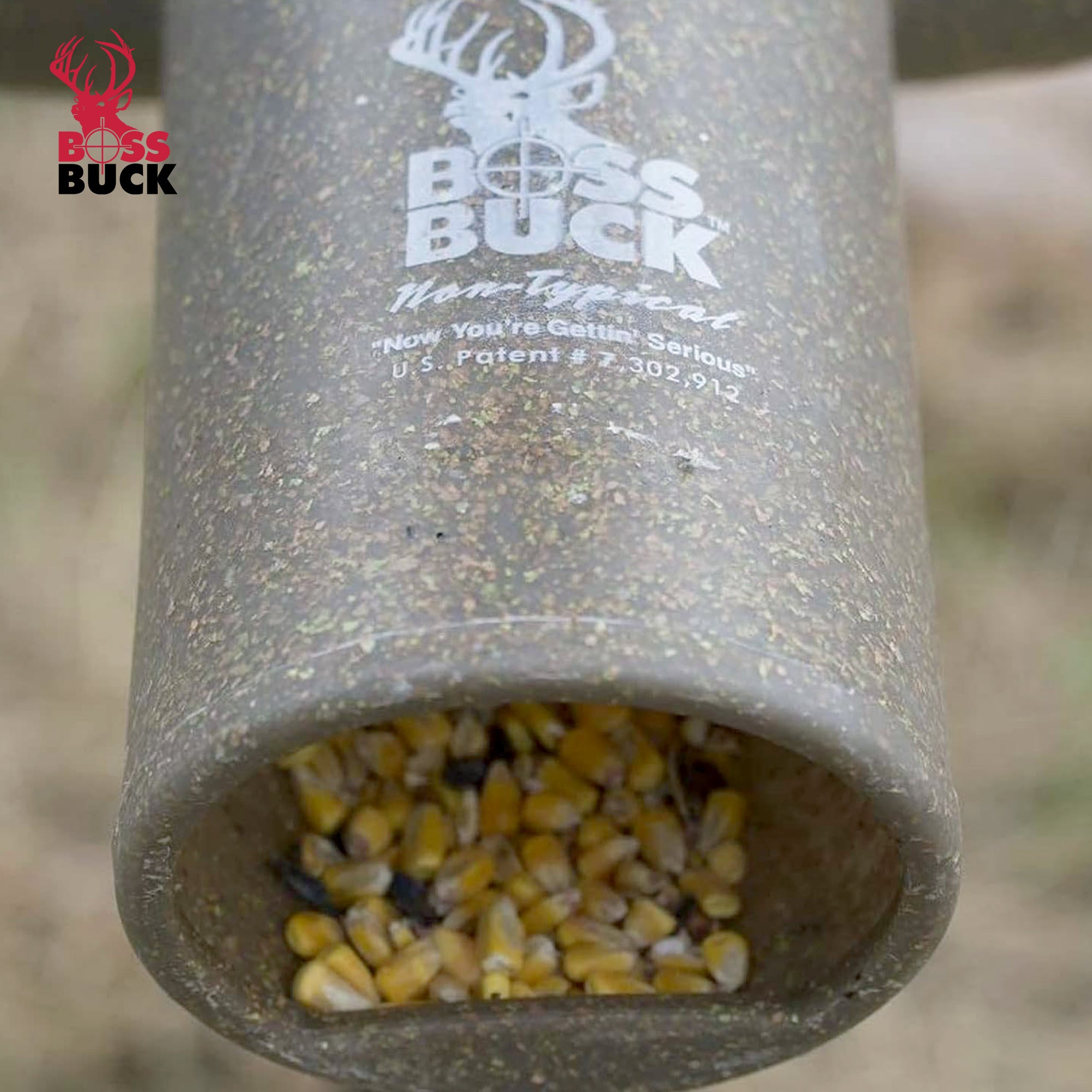 Boss Buck BB-1.10 Hunting Game Feeder with 3 10-Inch Feed Ports (Used)