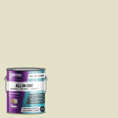 Beyond Paint 1 Gallon All-in-1 Multi Use Refinishing Paint, Off White (Open Box)