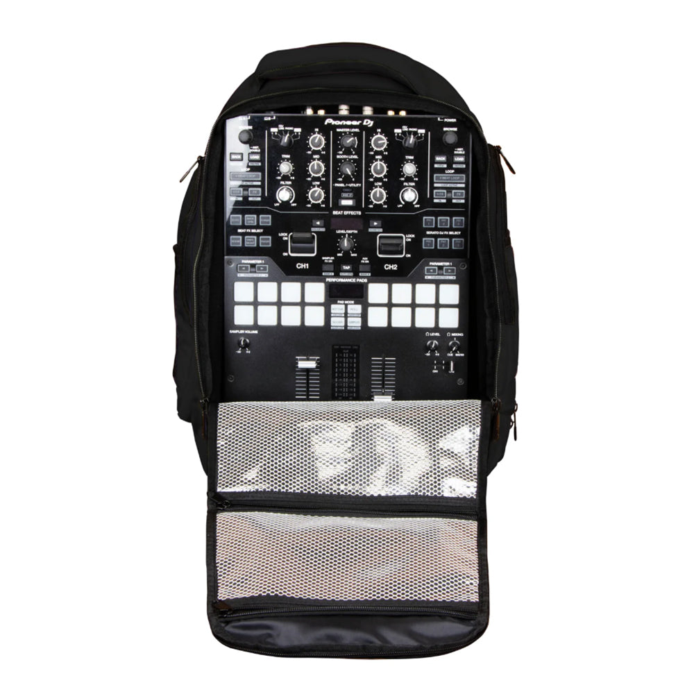 Odyssey BPBACKTRAKXL Backtrak Digital Gear DJ Laptop Travel Backpack Bag, Black - VMInnovations