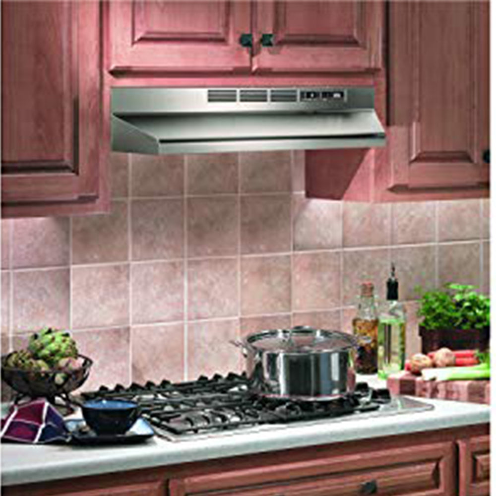 Broan-Nutone 36 Inch Ductless Under Cabinet Range Hood, Stainless Steel (Used)