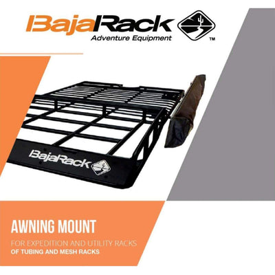 BajaRack Coated Steel Awning Mount for Car Utility Roof Flat Racks (Used)